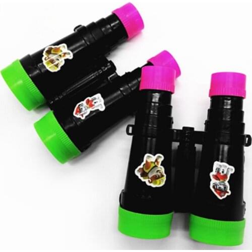 New High-quality Outdoor Childrens Looking Glasses Portable Camping Telescope Plastic Looking Glasses Childrens Game Toys