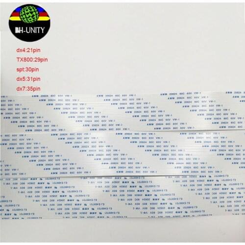 On sale!!!Printhead Cable Lines For Printers TX800 XP600 XP700 Print head 29pins * 40cm 3pcs per Lot