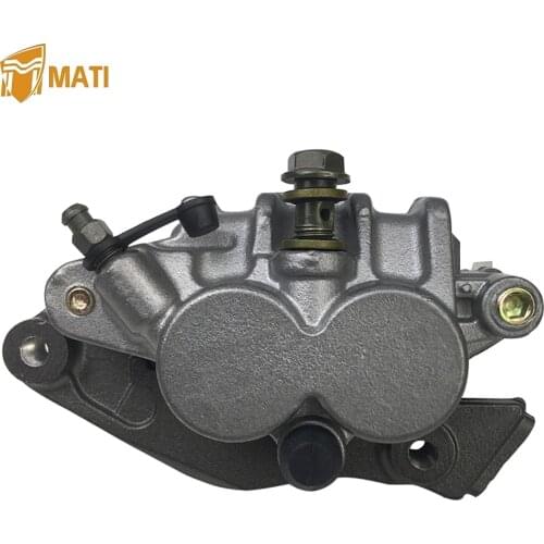 Front Brake Caliper for Honda CR125R CR250R CRF250R CRF450R CRF150F CRF230F CRF250X CRF450X XR250R XR400R 600R XR650L with Pads