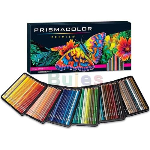 Sanford Prismacolor 24 36 48 72 132 150 Premier Oil Color Pencil, Professional Drawing Pencil,Soft Core Artist Drawing Pencils