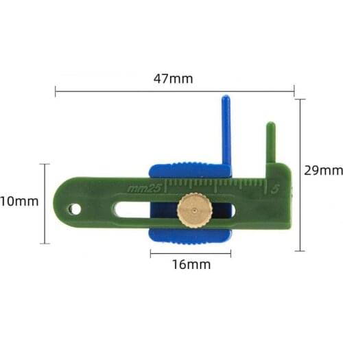 Fishing bait hook line layer portable adjustable ring calibration knotter fishing fast knotting tool fishing gear equipment