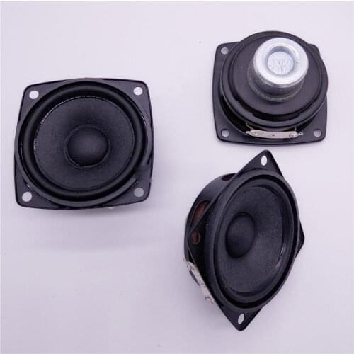2pcs 2.25"inch 8Ω 10W speaker Neodymium full-range Loudspeaker 57MM Square Audio