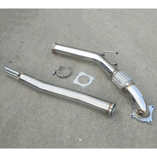 3 inch Stainless Steel Modification of turbine exhaust downpipe front section for V-W Golf G-TI J-etta A-udi A3 2.0 FSI