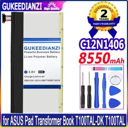 8550mAh GUKEEDIANZI Battery C12N1406 C12N1320 for ASUS Pad T100TAL T100T TABLET T100TA T100TAF T100TA Tablet