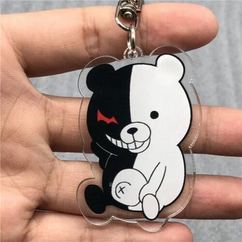 Danganronpa Acrylic Keychain Monokuma Keyring Acrylic Keyring Pendant
