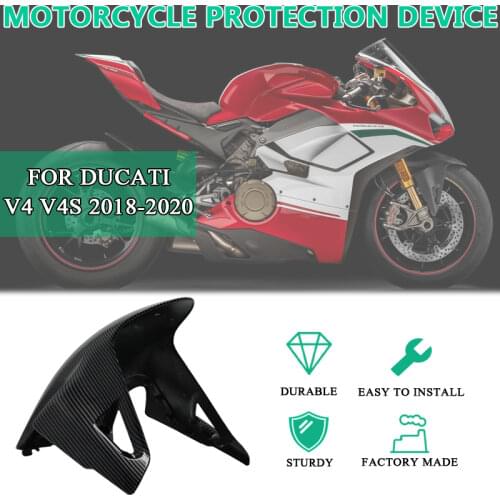 For Ducati Panigale V4, V4S 2018 2019 2020 Motorcycle Accessories Carbon Fiber Front Wing Fender Front Fender Splash Guard