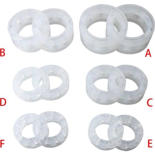 2Pcs Car Shock Absorber Spring Bumper Power Auto-buffers A/B/C/D/E/F Type Springs Bumpers Cushion Urethane For Cars Goods Buffer