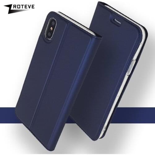 For Apple iPhone X XS XR Case ZROTEVE Wallet Leather Case For iPhone XS Max Flip Leather Cover Coque For iPhone X S Max Cases