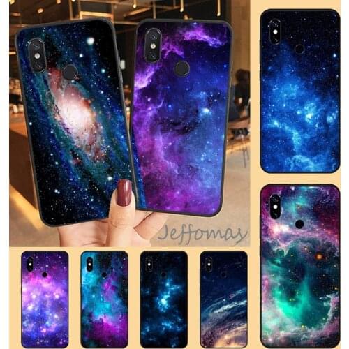 Fantasy Milky Way Universe Starry Sky Phone Case For Xiaomi Redmi note 7 8 9 t max3 s 10 pro lite coque shell cover funda