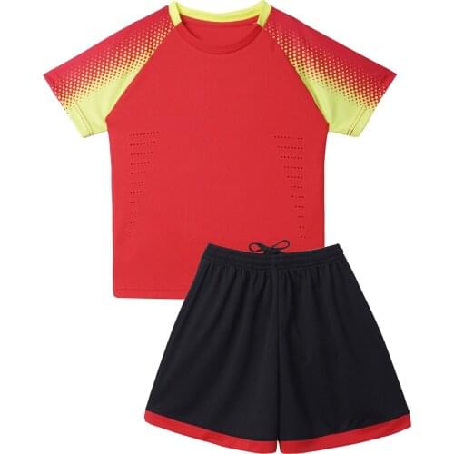 Two Pieces Soccer Basketball Sets Kids Boys Sport Outfit Running Suit Short Sleeves T-shirt and Shorts Set Sportswear Tracksuits