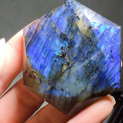 Labradorite hexagon