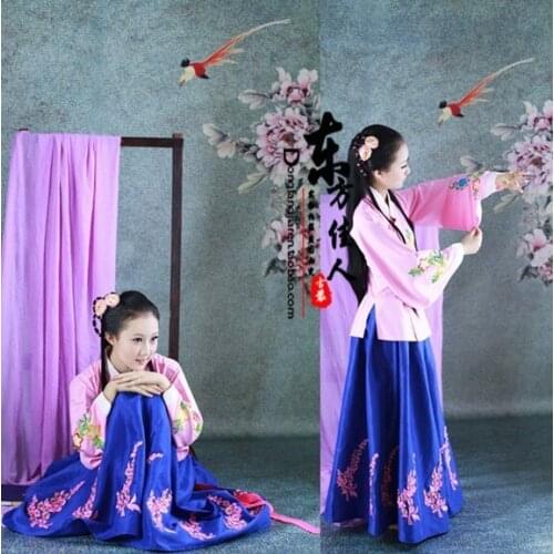 Ling Sha Kids' Photography Costume Little Lady Miss Elegant Stage Performance Costume Ming Dynasty Costume for Girls