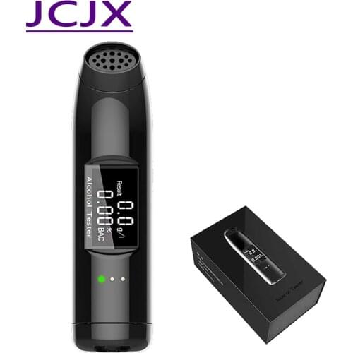 LIYU New Breathalyzer Digital Alcohol Tester USB Charging Alcohol Detector Breath Analyzer Professional LCD Screen USB Charger