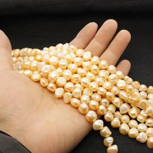 10-12mm Natural Freshwater Pearl High Quality Large Grain Baroque Bead Star Jewelry DIY Necklace Bracelet Jewelry Accessories