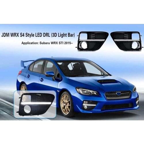 Sequential LED DRL Daytime Running Light Turn Signal For 15-17 Subaru WRX STI