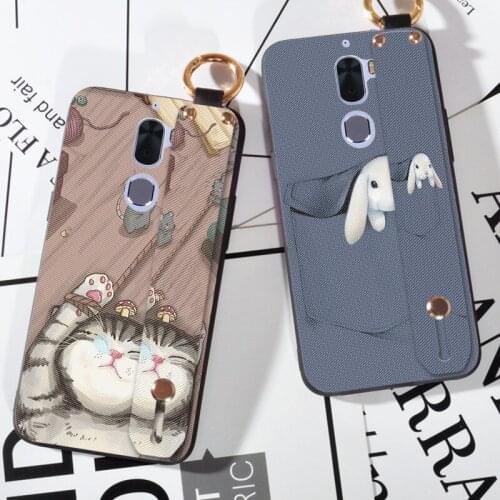 Luxury Wristband Soft Cover Case For Coolpad LeEco Cool 1 Cool1 Cute Cat Cover Capa