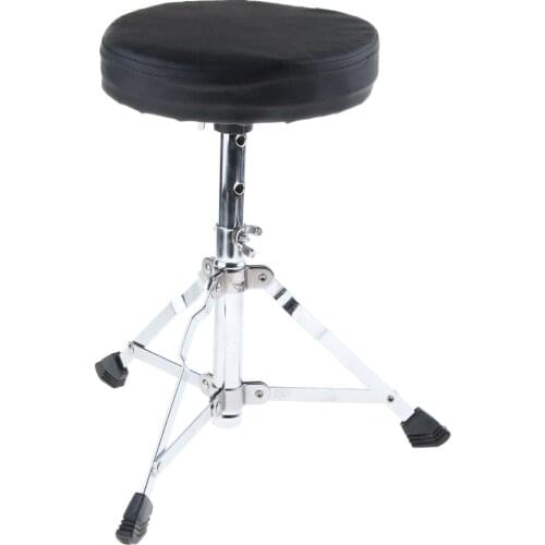 Foldable Guitar Drum Playing Stool Seat Throne Rubber Feet for Children