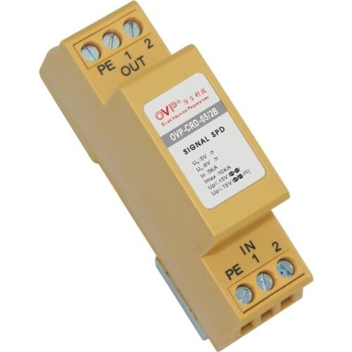 Can bus lightning protector / liquid level meter switch control signal surge protector / RS485 lightning protection module