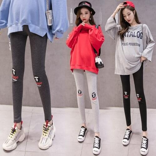 2019 Spring Autumn Maternity Pants Trousers Maternity Clothing Spring Belly Maternity Leggings Maternity Pants