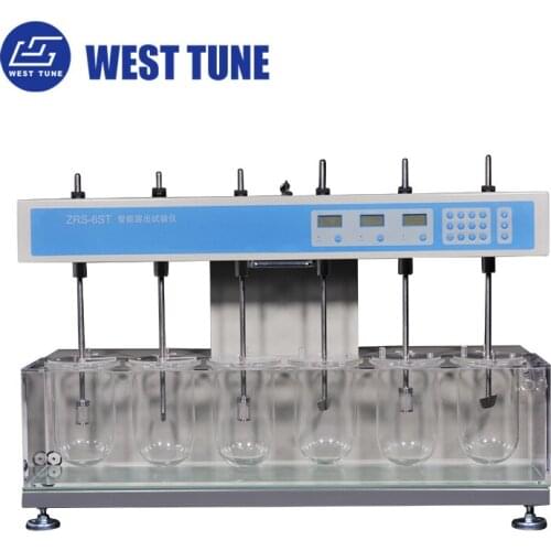 ZRS-6ST Drug Dissolution Tester to Examine The Dissolving Speed And Degree of Solid Preparations