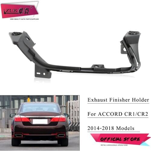 ZUK Muffler Exhaust Pipe End Finisher Tailpipe Holder Bracket For HONDA For ACCORD 2014 2015 2016 2017 2018 2.0L 2.4L V6 3.0L