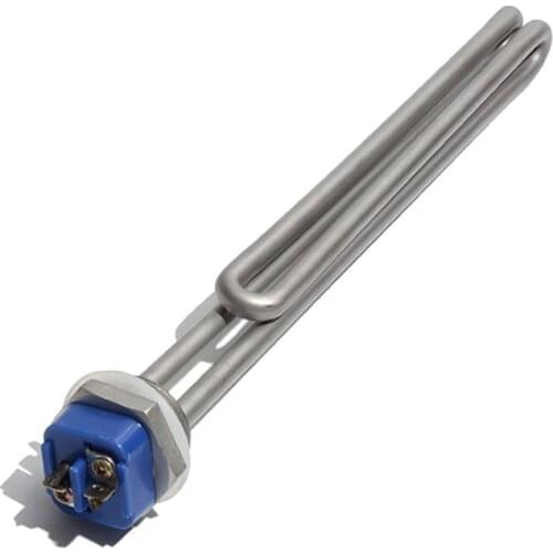 1 Inch BSP/DN25 Thread 304 Stainless Steel Foldback Screw In Electric Water Heater Element 1KW/2KW/3KW/4KW/6KW