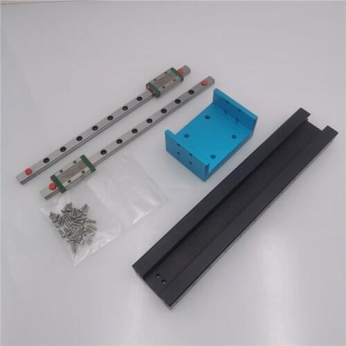 1set Z-Axis Linear Guide dual MGN9H linear rail slide Twin Rail Z Slide Upgrade kit for Anycubic Photon 3d printer parts