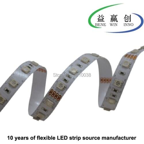 100M/Lot High CRI 90+ 96leds/M 5050 smd led strip DC24V led light strip 12mm wide led ribbon non waterproof 23W/M led tape light