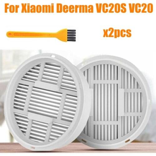 2Pcs VC20S VC20 Handle Vacuum Cleaner Hepa Filter for xiaomi Deerma VC20S VC20 Handle Vacuum Cleaner Parts Accessories Filter