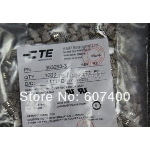 353293-3 CONN RCPT 3POS 1.5MM 28-26AWG TYCO housings TE AMP housings connectors terminals 100% new and original parts