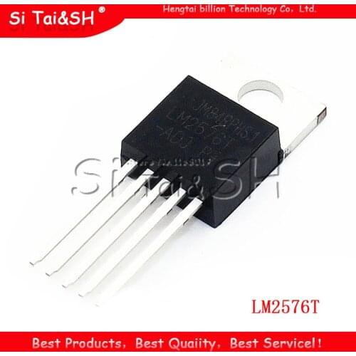 5PCS/LOT LM2576T-ADJ LM2576T LM2576 2576T-ADJ 2576T 2576 TO220