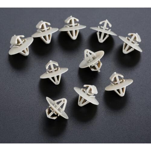 50Pcs Fit For Renault Trafic Car Door Trim Clips Retainer Side Moulding Lower Protection For Iveco Daily/Nissan Primastar