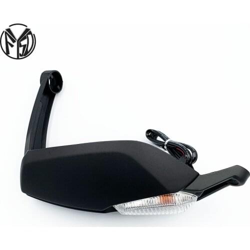 For DUCATI Hypermotard 820/ Hyperstrada 821 2013 2014 2015 Right Brake Side Left Clutch Side HandGuard Handlebar with Light