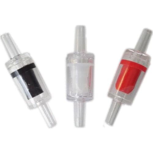 Home Fish Aquarium Air Pump Check Valve 5 X One Way Non-Return Check Valve Aquarium Co2 System Air Pump Three Colors 5Pcs/Lot