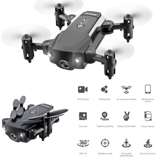 KK8 Foldable Mini Drones RC FPV Quadcopter HD Camera WIFI FPV Drone Selfie Rc Helicopter Juguetes Toys For Boys Girls Kids