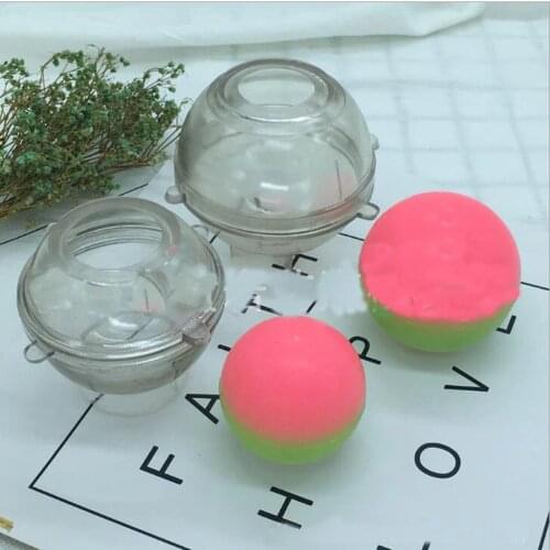 1 Piece Round 2.5/4/6/8/10 cm Sphere Shaped Candle Mould For Making Handmade Soap Candle DIY Crafts Supplies