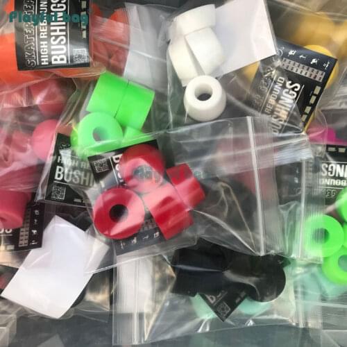 Playful Bag 4pcs/set 88A 90A 92A Skateboard bushings High quality PU Skateboard trucks bushing Longboard shock absorber Pu AMA65