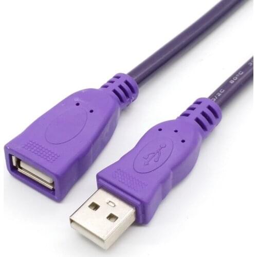 USB 2.0 Extension Cable Data Male to Female Cable Extender for Phone Charging Computer USB2.0 M/F Extending 1.5m/3m/5m/10m