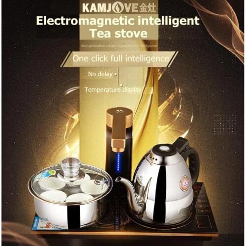 KAMJOVE Q9 Intelligent Magnetron type induction cooker tea art stove kettle Full automatic electric tea stove