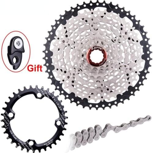 9 Speed Mountain Bike Cassette 11-50T Wide Ratio MTB 9speed Bicycle Sprocket 9S Freewheel Compatible with M430 M4000 M590