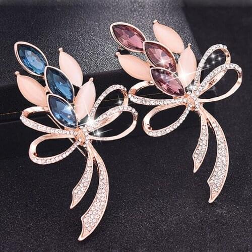 Korean temperament crystal bouquet brooch female fashion jacket luxury atmosphere corsage jewelry