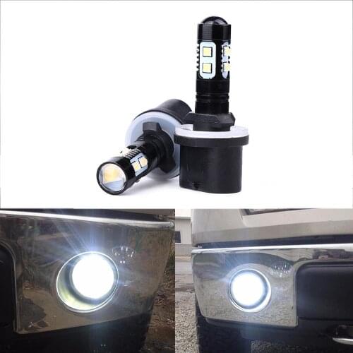 2Pcs 50W HID White 880 H27 PG13 899 890 for Projector LED Bulbs For Auto Car Fog Lights Driving Daytime Running lamp