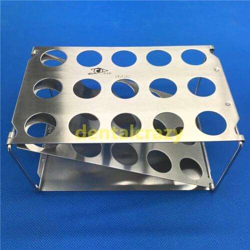 Best Foldable autoclavable syringe racks display racks 20cc and 50cc Stainless steel