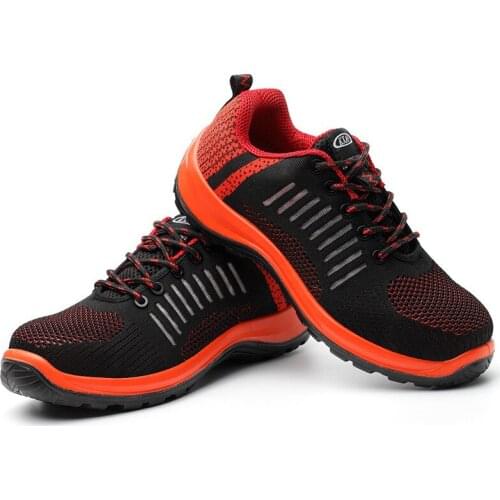 Men Work Safety Shoes for Men Steel Toe Shoe Anti-smashing Breathable Electric Power Sneakers Factory Protection Boots Men