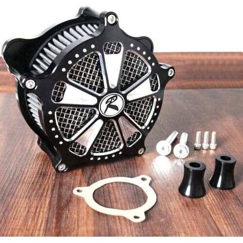 Rudyness Air Cleaner Kit For Harley Touring Road King Electra Street Glide FLHR FLHX FLH/T 2017-2018 Models