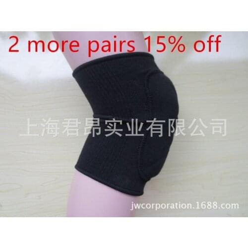 New Coming Cotton Foam Dance Knee Pads Protection Fitness Men Women Safe Guard Sports Support Running Cycling Belly Ballet Jazz