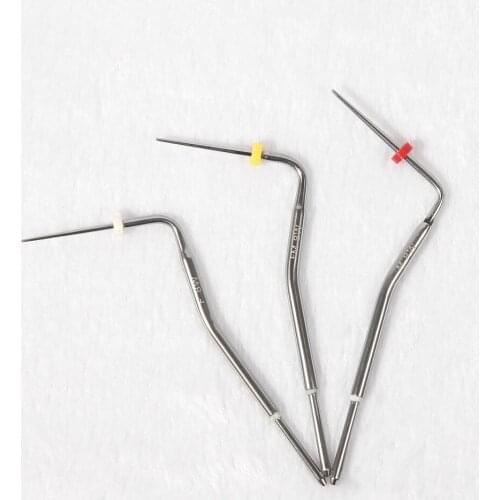3 pcs F/M/FM/ML Dental Pen Tip Heated For Endodontic Obturation Plugger Endo system Canal Treat 80MM 3 Color High Quality