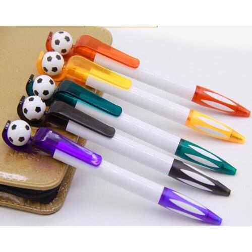 Creative Stationery lovely Football ballpoint pens wholesale 20pcs 0.7mm free shipping