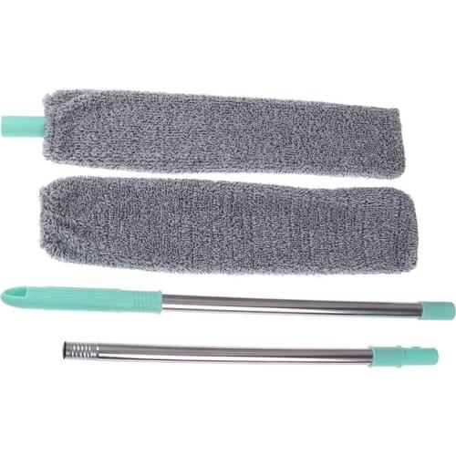 Bedside Dust Brush Long Handle Mop Household Bed Bottom Gap Clean Fur Hair Sweeping Dusty Magic Microfibre Duster