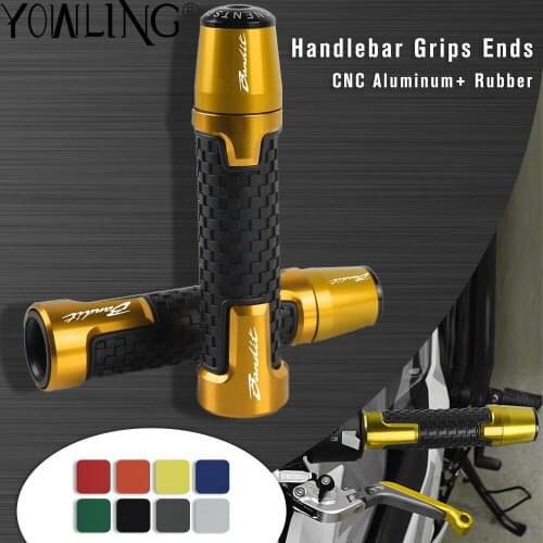 22MM For SUZUKI GSF1200 GSF1200N GSF1200S GSF1250 GSF250 GSF600 GSF650 BANDIT 650S Motorcycle Handlebar Grips Handle Bar Cap End